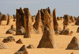 pinnacles desert perth  australia
