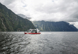 fjord of Milford Sound New Zealand