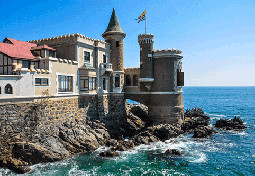 Wulff Castle in Vina del Mar Chile