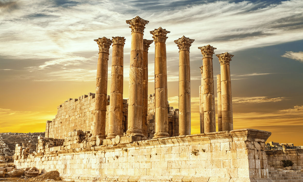Roman Ruins in Jordan